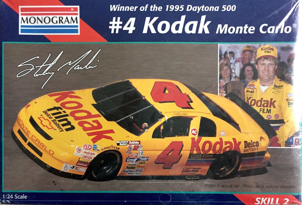 1995 "Kodak" Chevy Monte Carlo #4 Sterling Marlin Monogram 2448