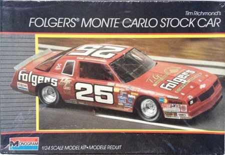 1986 "Folgers" Chevy Monte Carlo #25 Tim Richmond - Monogram 2734
