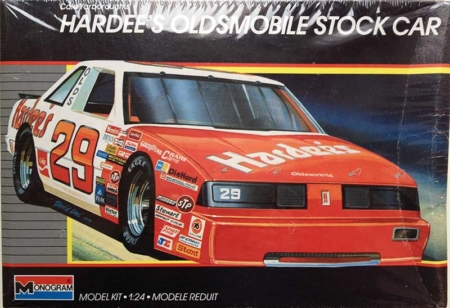 1987 "Hardee's" Oldsmobile #29 Cale Yarborough - Monogram 2754