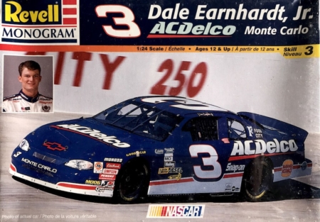 1998 "ACDelco" Chevy Monte Carlo #3 Dale Earnhardt Jr. Revell Monogram 85-2587