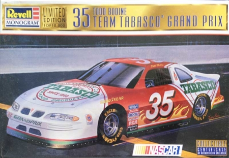 1997 "Team Tabasco" Pontiac Grand Prix #35 Todd Bodine Revell Monogram 85-4129